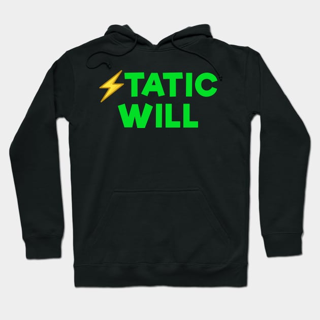 Static will Green Hoodie by Dolta